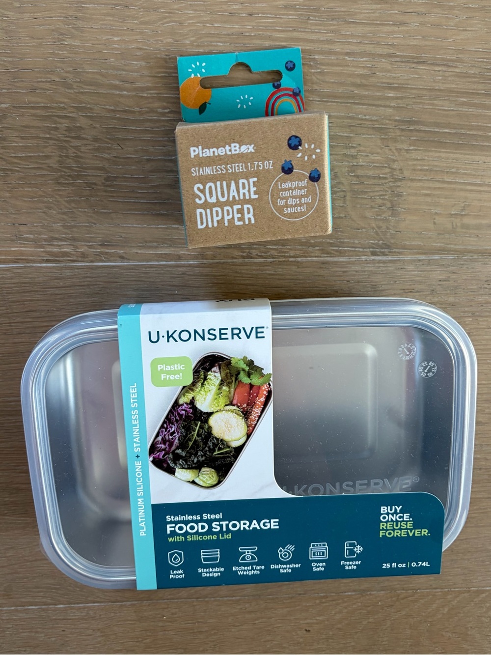 NEW stainless steel food storage U-Konserve PlanetBox